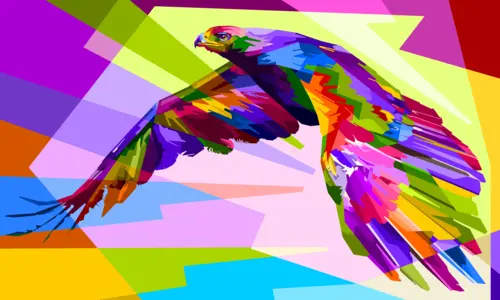 краски, абстракция, абстракции, птица, полет, зеленый, зеленые, голубой, голубые, желтый, желтые, фиолетовый, фиолетовые, оранжевый, оранжевые, салатовый, салатовые, взмах крыльев